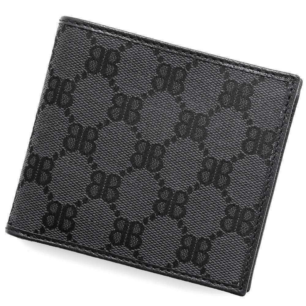 Balenciaga bi fold wallet Gucci collaboration The Hacker Project black
